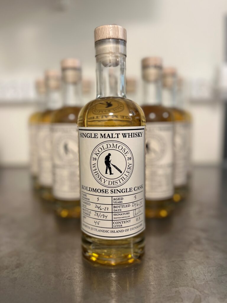 Whisky Cask 3 aftapning B - 45% - 0,5l (Bourbonfad: 2nd fill Jack Daniels)